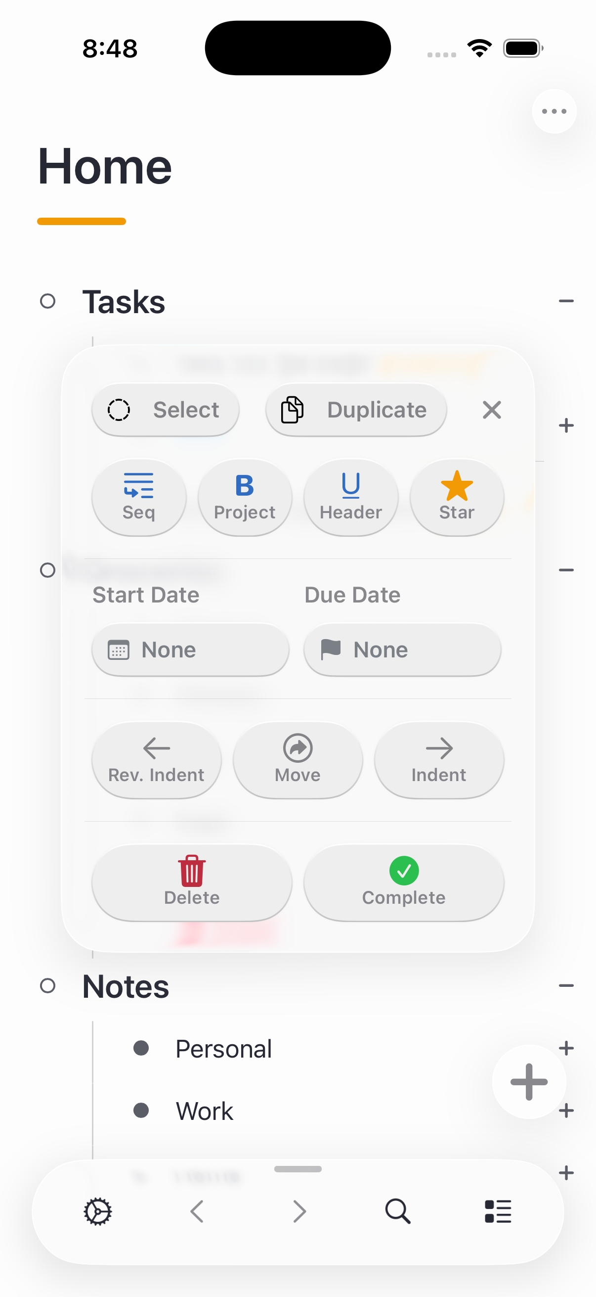 Shortcuts