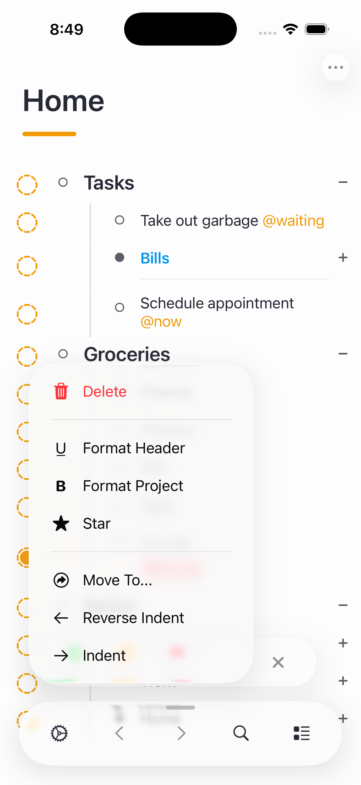 Shortcuts