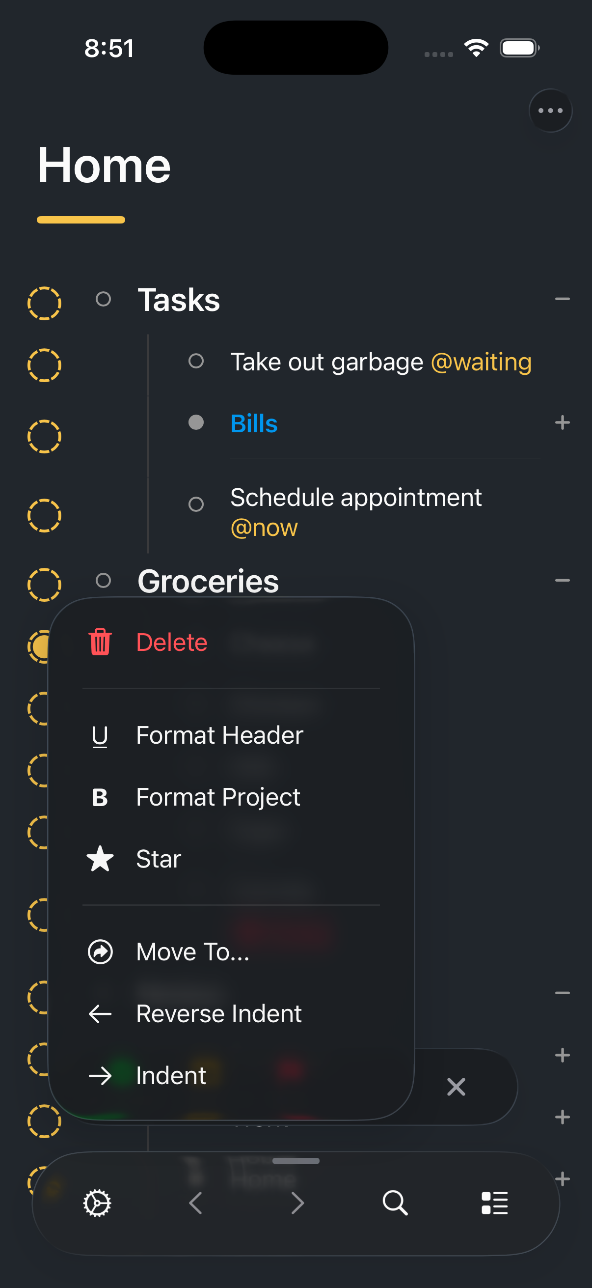 Shortcuts