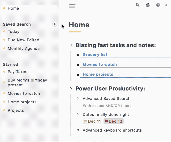 Airlist - Blazingly fast and really simple lists