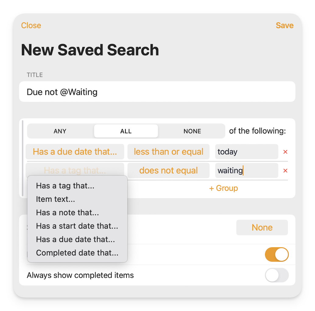 Airlist - Pro-level Saved Searches